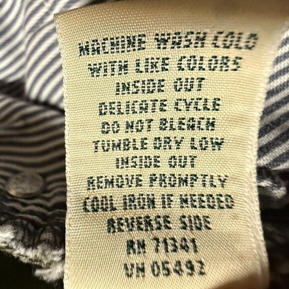 L.L.Bean Favorite Fit Women's Corduroy Pants SZ 18 Olive Green EUC Fall Outdoors - Picture 3 of 9